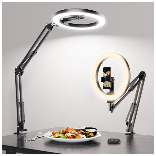 Overhead stativ mit ringlicht - overhead,