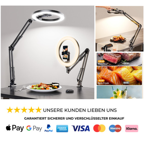 Luxsure ringlicht stativ handy - luxsure,
