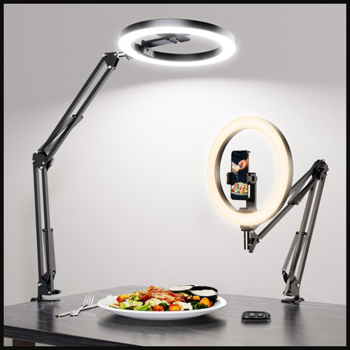 Overhead stativ mit ringlicht - overhead,