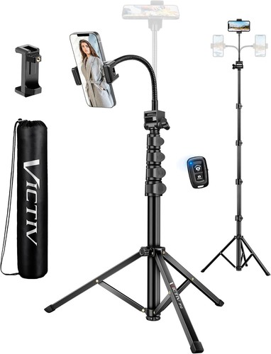 Handy stativ 197cm flexibel - stativ,
